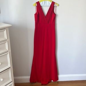 Gorgeous Red Badgley Mischka Gown